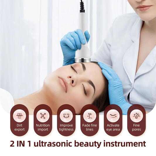 Ultrasound Facial Care & Massage Device